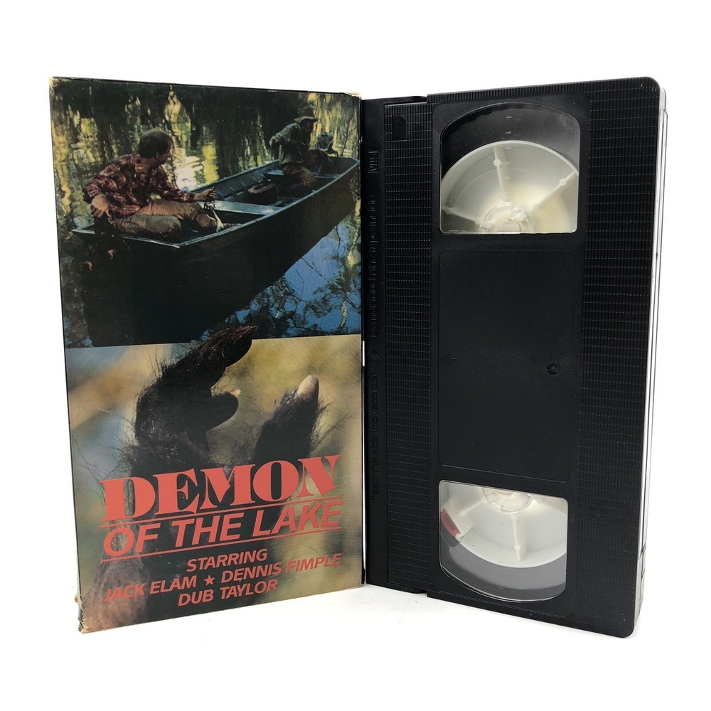 Demon Of The Lake VHS VCR Tape Video OOP Scary Horror Cult Jack Elam‎ Dub Taylor